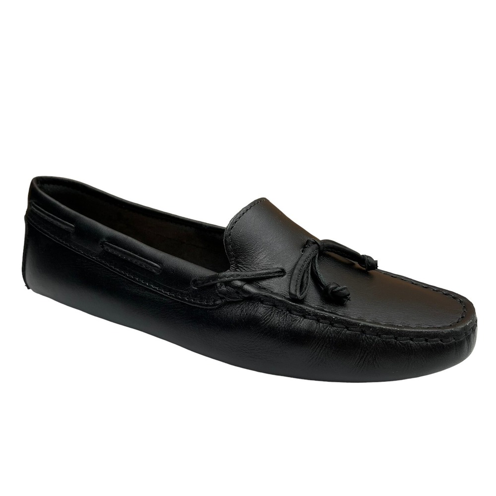 Earth Origins Women's‎ Monarch Loafer Size 9 Black Soft Leather Driving Shoes